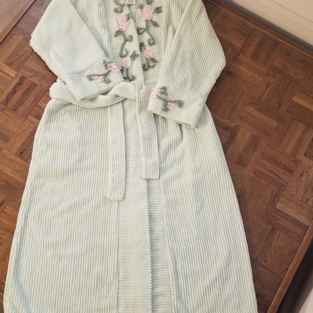 Chenille Bathrobe